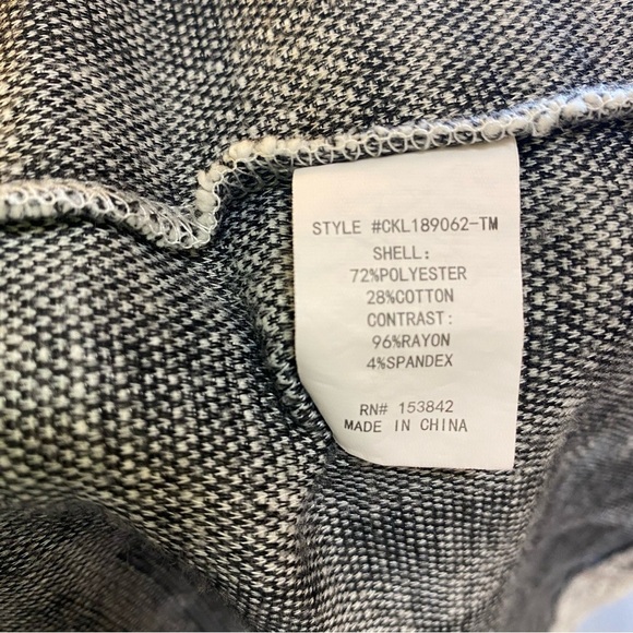 Melloday Textured Tweed Style Open Front Jacket - Picture 11 of 16